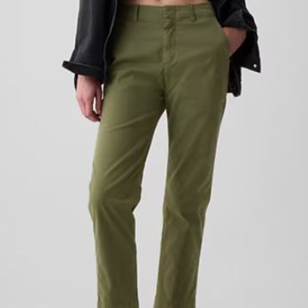 Gap Midrise Downtown Khakis